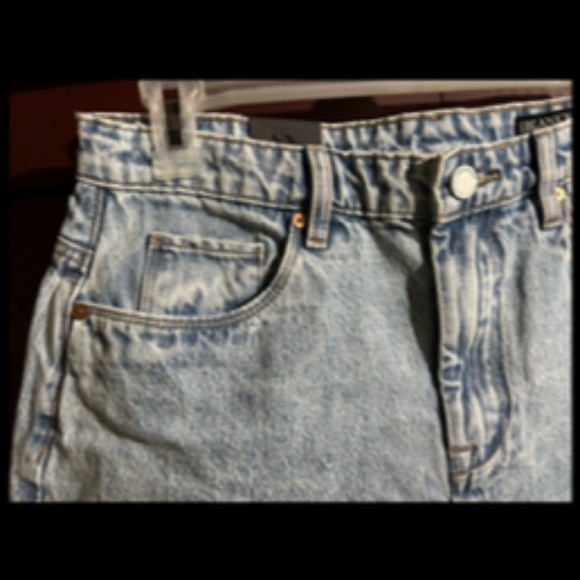 Blank NYC The Perry Mom Shorts Cuffed Hem in Party Everyday Size 29 - NWT - Picture 6 of 16